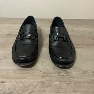 Salvatore Ferragamo Italian Leather Horsebit Loafers
